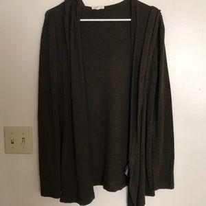 Hooded cardigan
